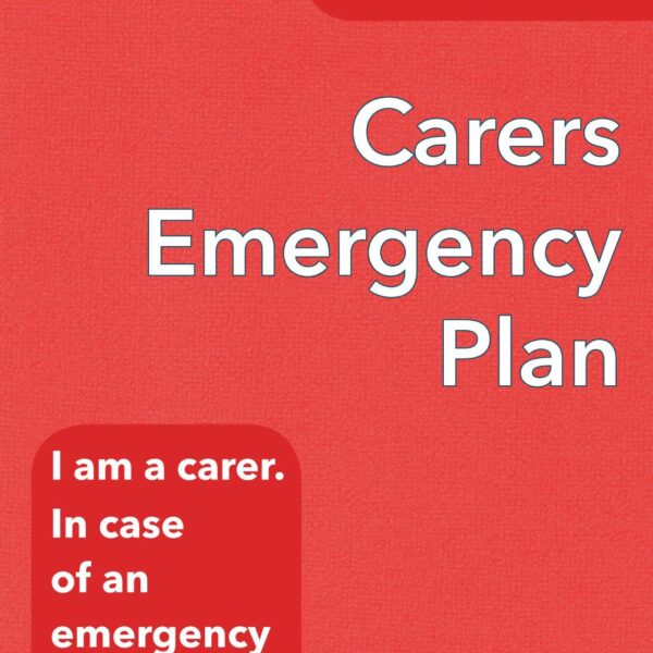 Cover of carers emergency plan