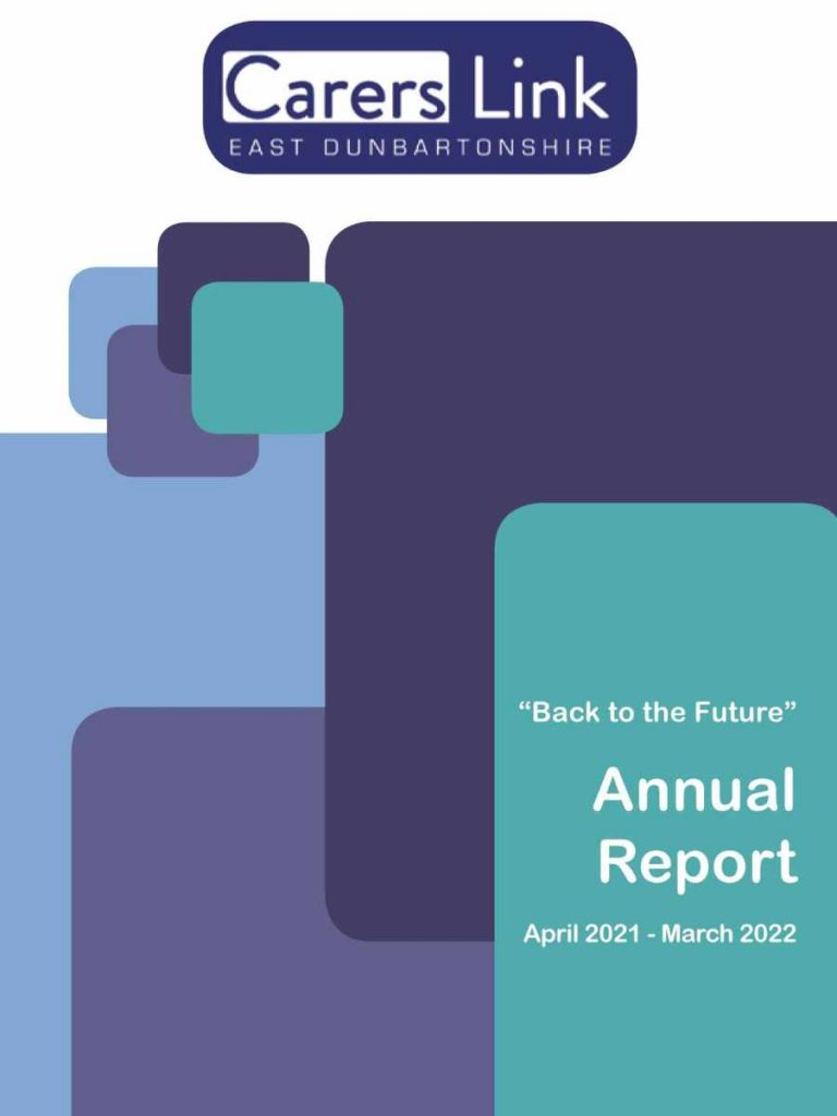 CARERS LINK ANNUAL REPORT 20212022 Carers Link