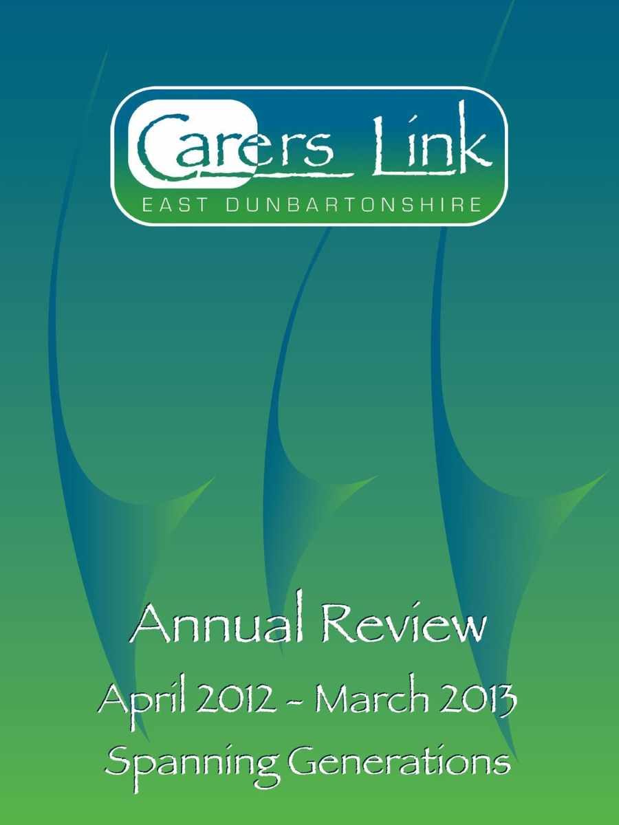 Carers Link Annual Report 2012-2013